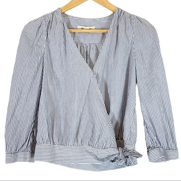 Madewell Wrap Top Size XS - Picture 3 of 5